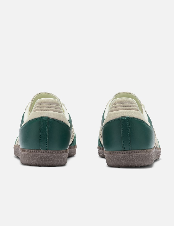Adidas Originals Samba Og Sneakers In Collegiate Green And Cream