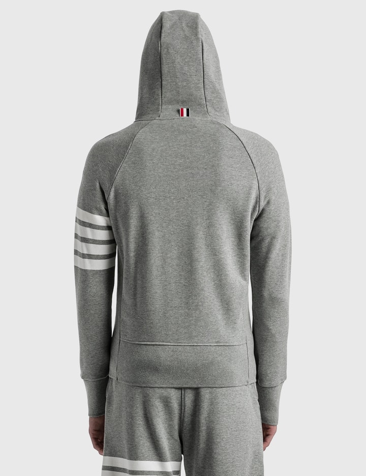 Loopback Jersey Knit 4-Bar Zip-Up Hoodie Placeholder Image