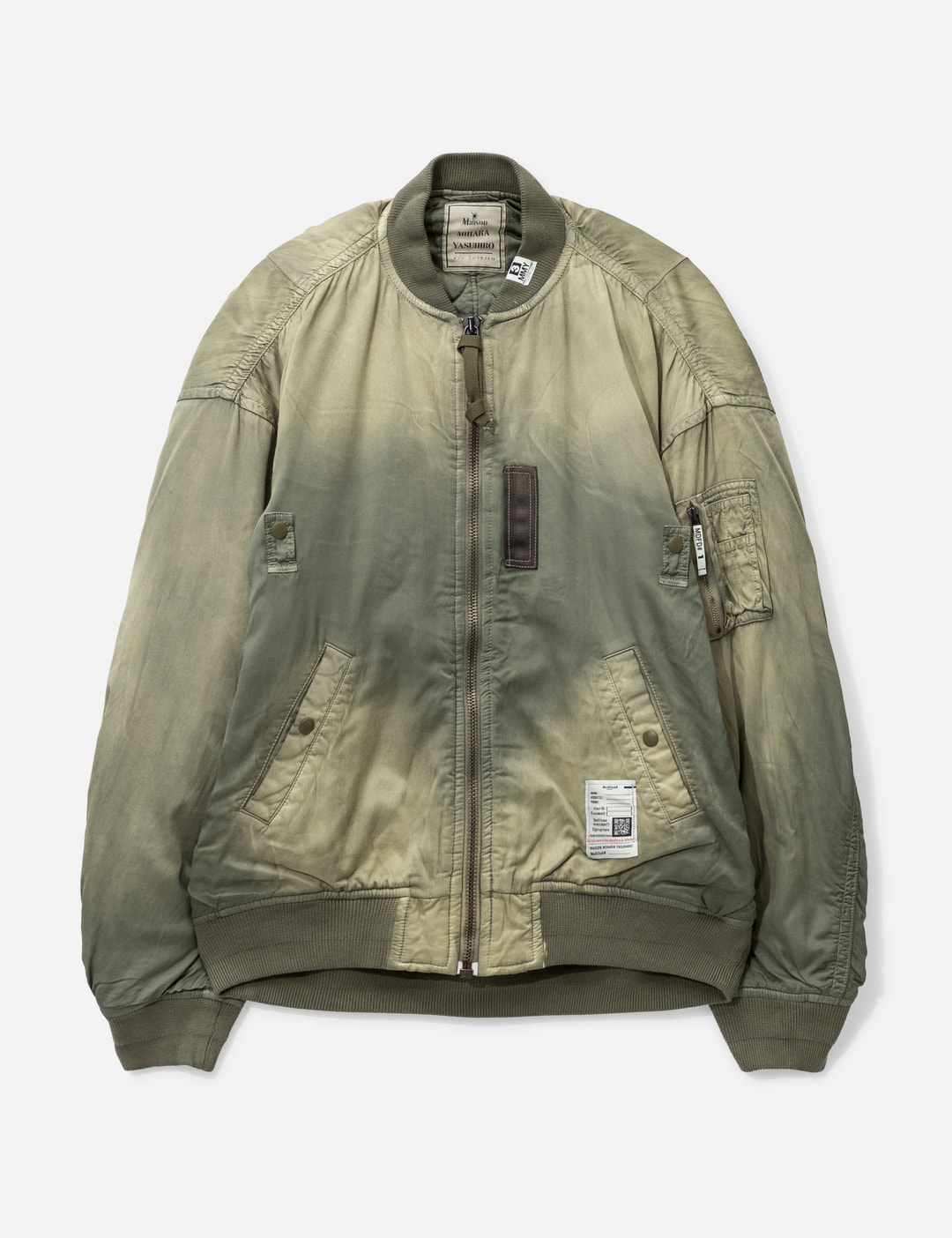 Maison Mihara Yasuhiro - Distressed Flight Jacket | HBX - Globally 