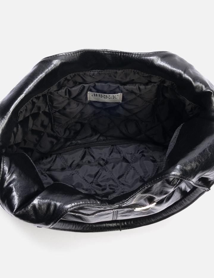 Anggae Glossy Big Shoulder Bag