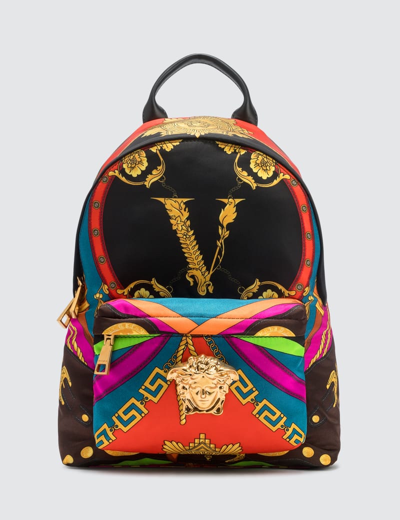 versace v code backpack