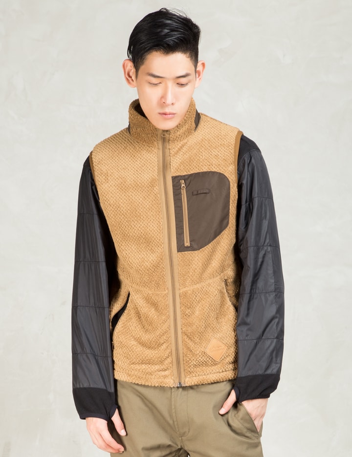Brown Thermal Fleece Vest Placeholder Image
