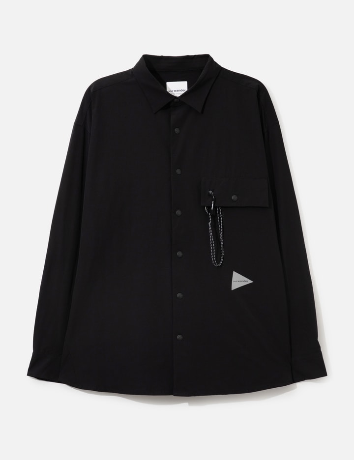 and wander Light W Cloth Shirt