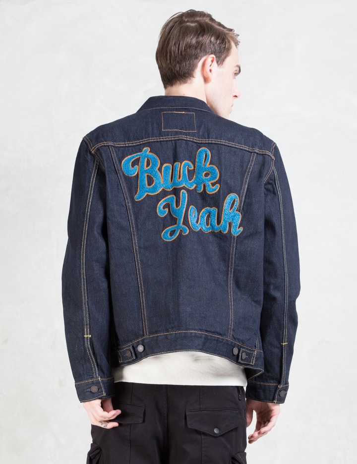 Buck Yeah Trucker Denim Jacket Placeholder Image