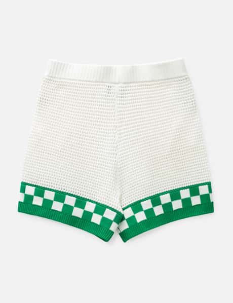 Casablanca Knitted Crochet Shorts HBX