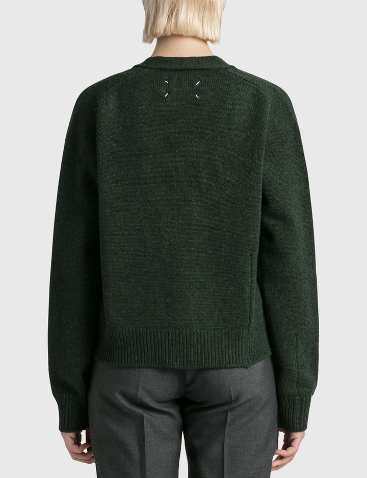 Wool Distressed Cardigan Placeholder Image