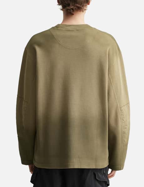 X And Wander Garment-Dyed Long Sleeve view 12