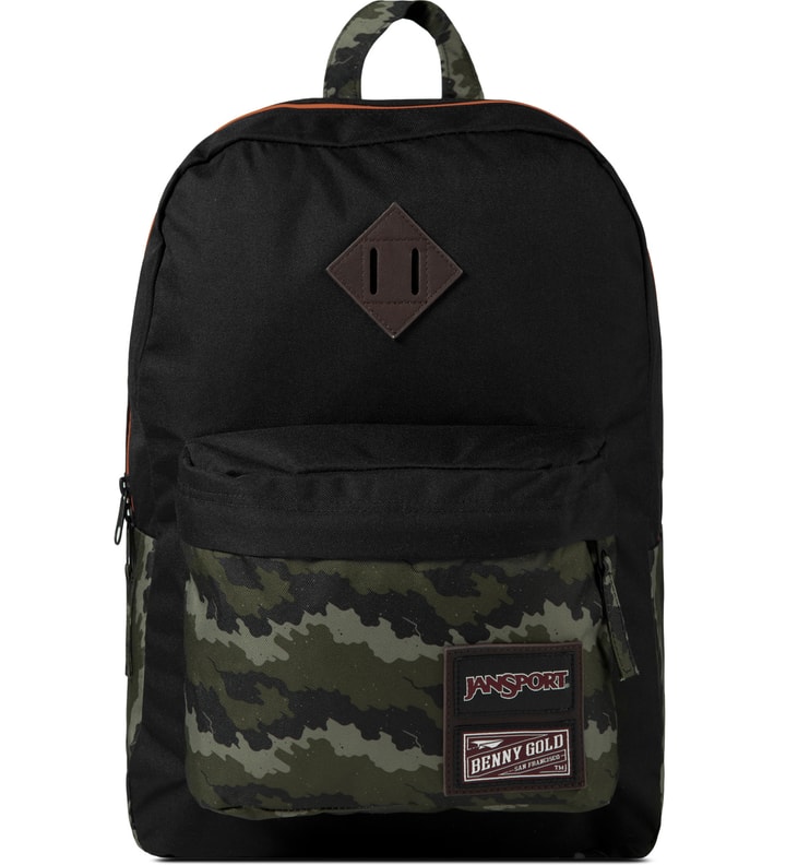 JANSPORT - Benny Gold X Jansport Fog Camo Superbreak Backpack | HBX JANSPORT - Benny Gold X Jansport Fog Camo Superbreak Backpack | HBX