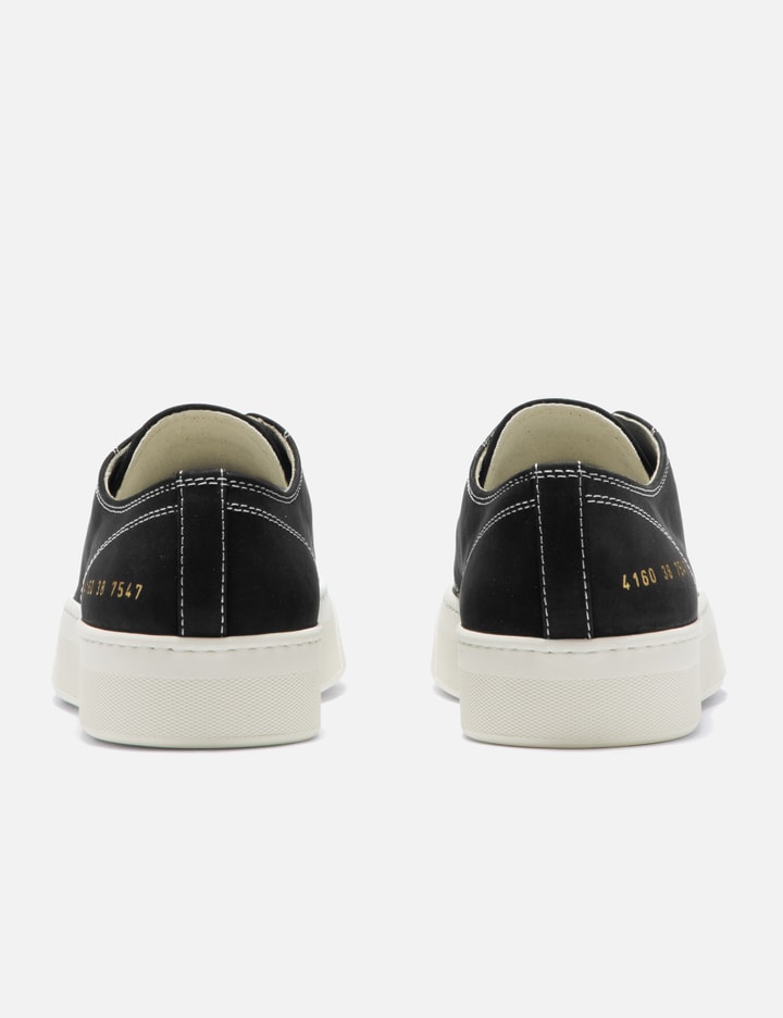 Shop Common Projects Tournament Low Top Sneakers In Black