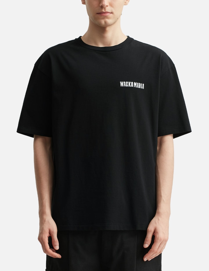 Tim Lehi / Washed Heavy Weight Crew Neck T-shirt ( Type-8 ) Placeholder Image