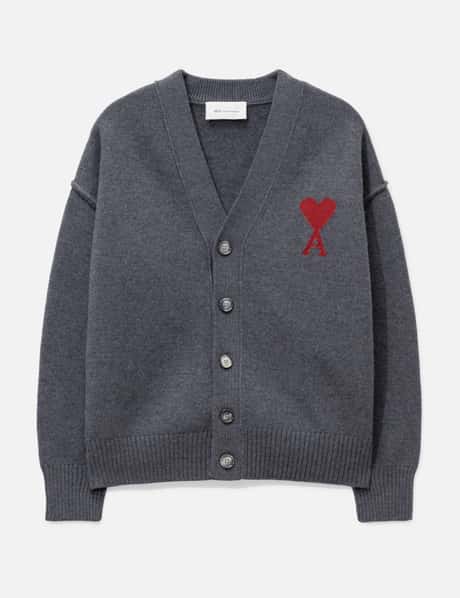 Cardigan With Contrasted Ami De Coeur view 6