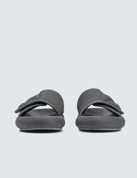 adidas gazelle silver green womens Yeezy Slide 'Bone' – GotEmKicks main image 0