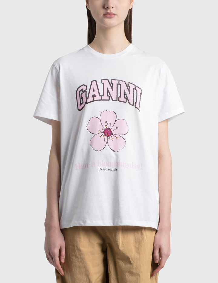 Cherry Blossom Basic Cotton Jersey 티셔츠 Placeholder Image