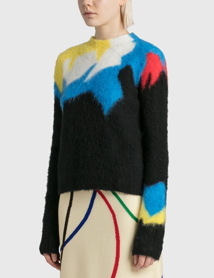 Louis Vuitton Intarsia Wool Crewneck Sweater