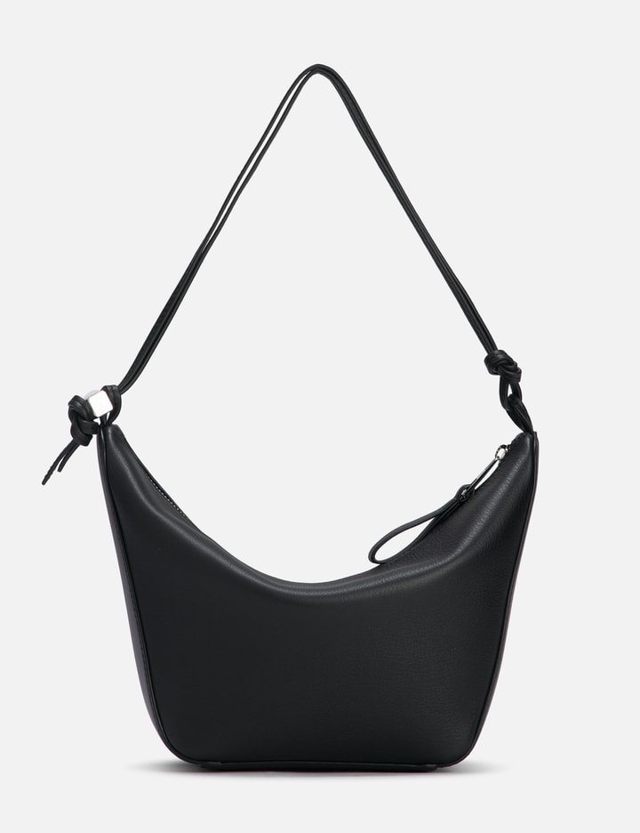 Loewe Mini Hammock Hobo Bag In Classic Calfskin In Black