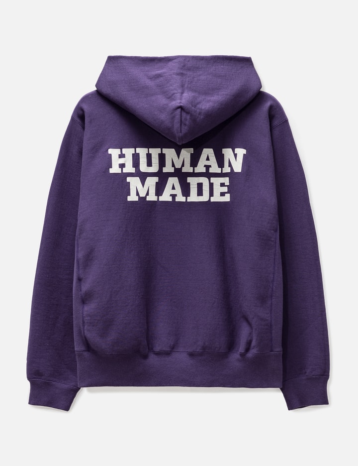 Shop Human Made Heavyweight Hoodie In Purple