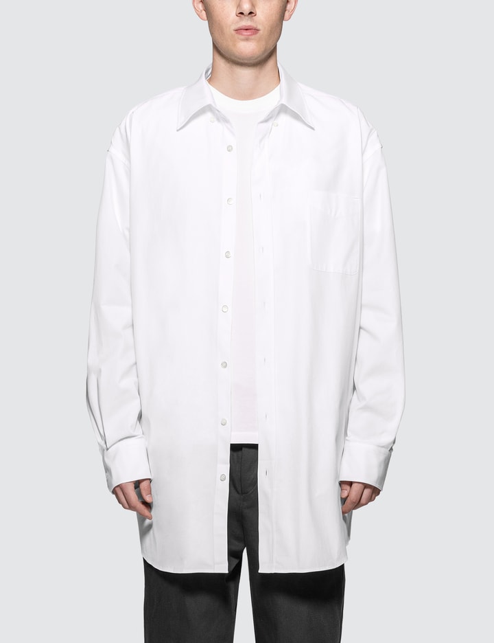 Maison Margiela Oversized Broadcloth Shirt
