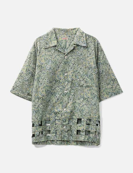 Kapital Lone Paisley Wind Pen Aloha Shirt