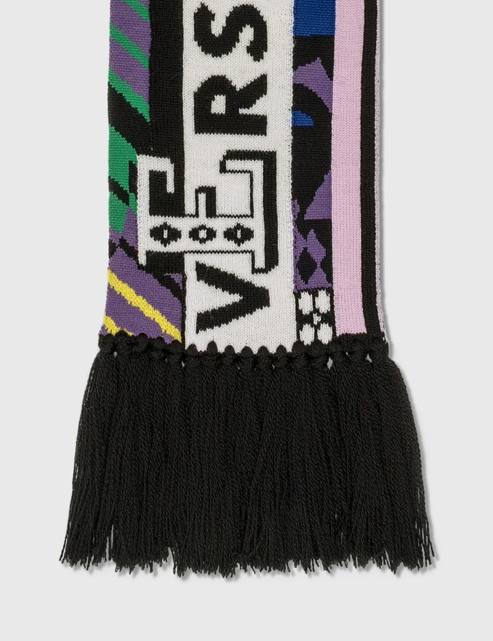 Versace Pop Temple Wool Jacquard Scarf