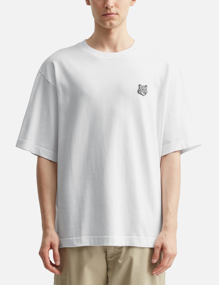Bold Fox Head Patch Oversize T-shirt Placeholder Image