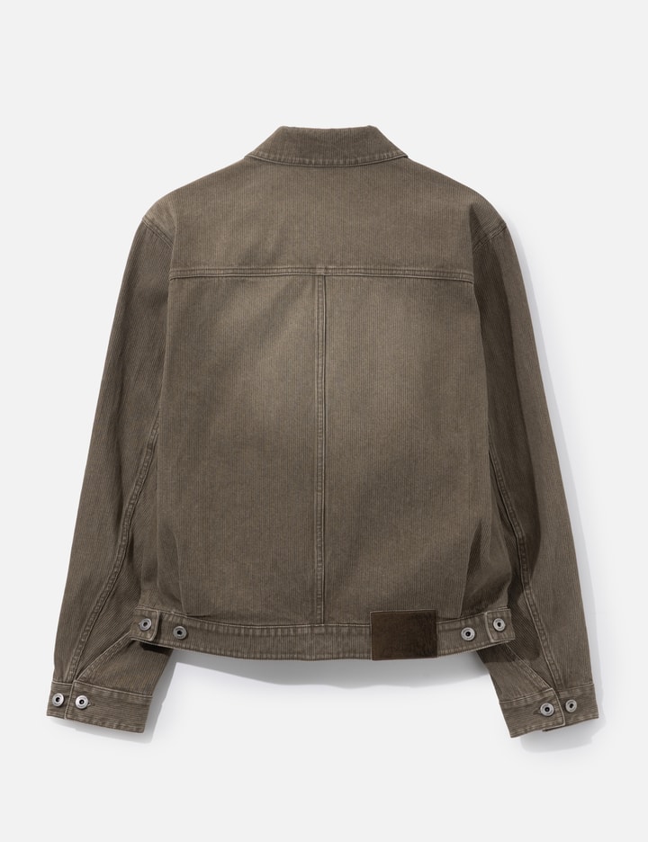 COOR Type 1 Rib Texture Trucker Jacket