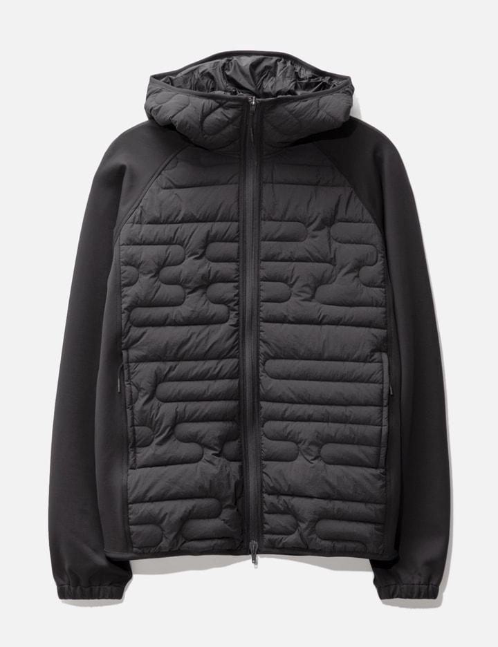 Y-3 Classic Cloud Insulated Hooded Jacket In Black