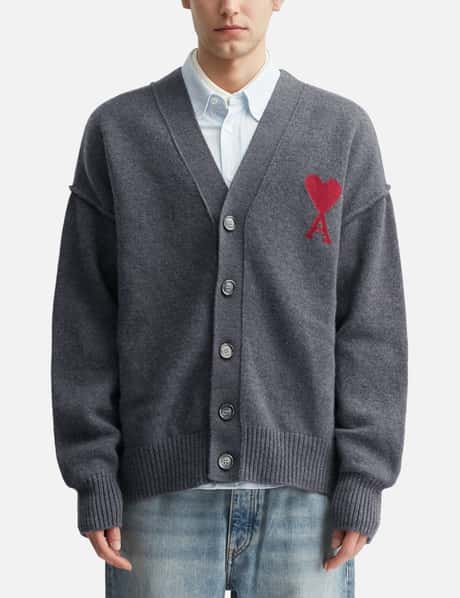 Cardigan With Contrasted Ami De Coeur view 10