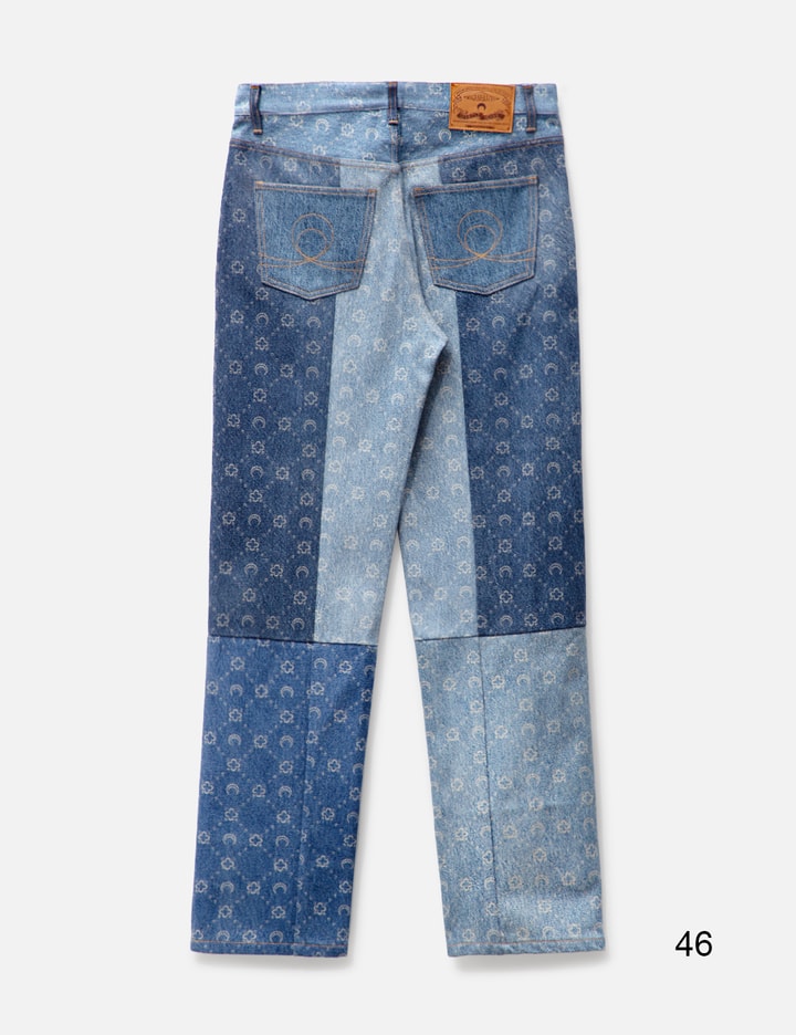 LOUIS VUITTON Blue Denim Monogram Patchwork Vintage Jeans LV -  Denmark