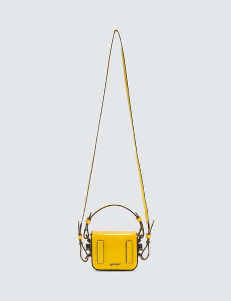 Yellow Off White Binder OFF-WHITE Wallet Binder Mini French Black