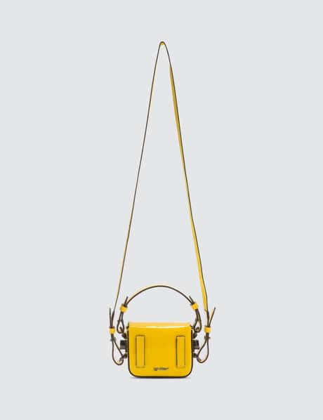 Yellow Off White Binder OFF-WHITE Wallet Binder Mini French Black