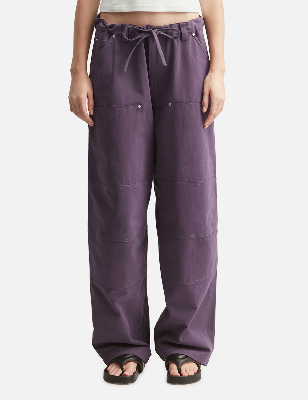 Purple Cargo Pants view 18