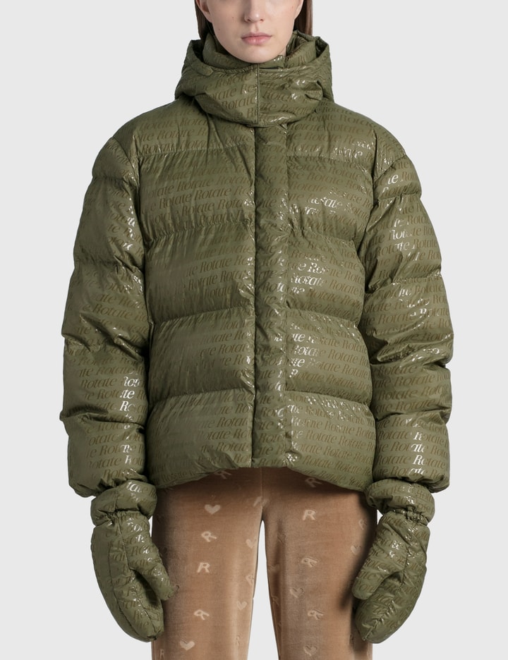 Hypebae X Rotate Sunday Tina Jacket With Mittens In Green
