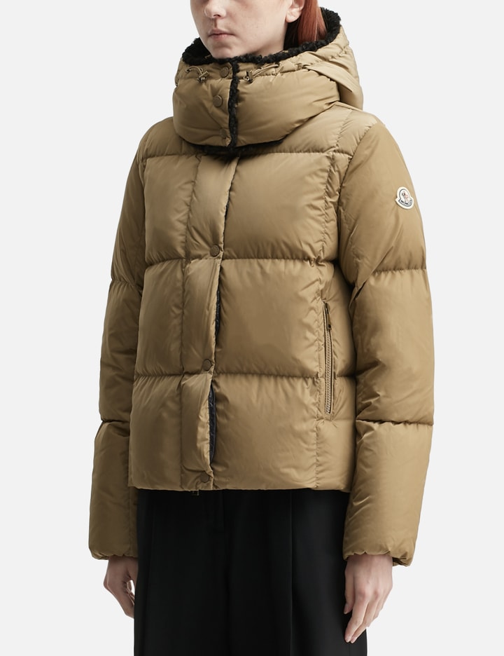 Castelnou Square-Quilted Hooded Short Down Jacket Placeholder Image