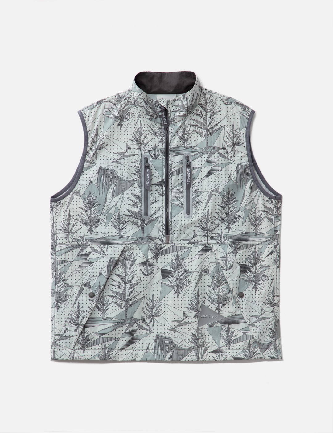 グラミチ - Gramicci X And Wander Brushed Nylon Vest | HBX