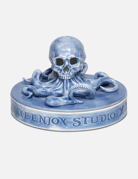 Yeenjoy Studio Skull Octopus Incense Burner