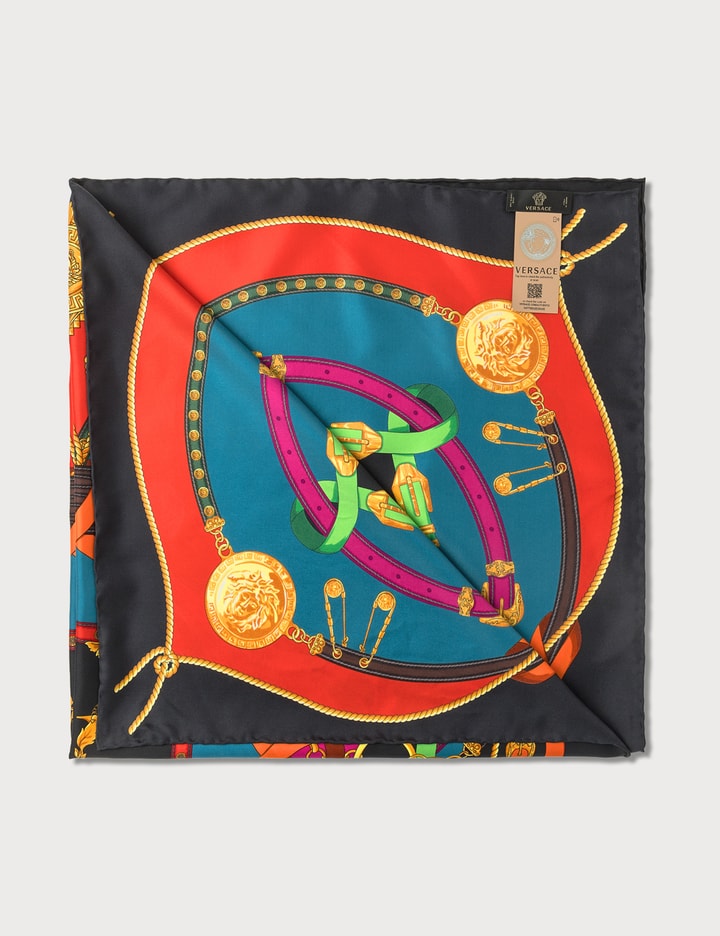 Barocco Rodeo Print Silk Foulard Placeholder Image