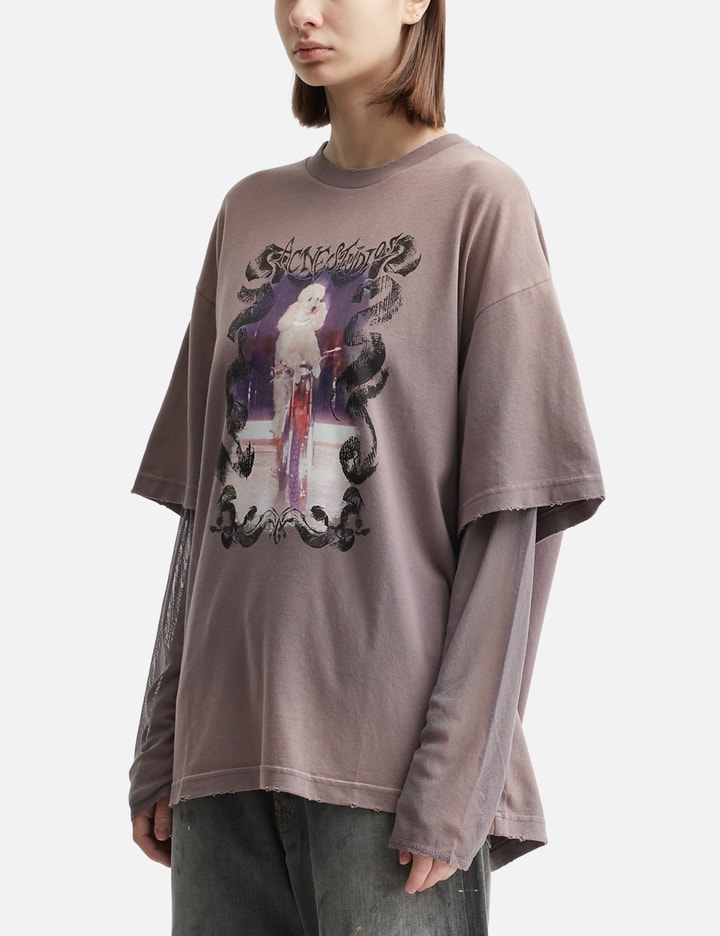 Layered Print T-Shirt Placeholder Image