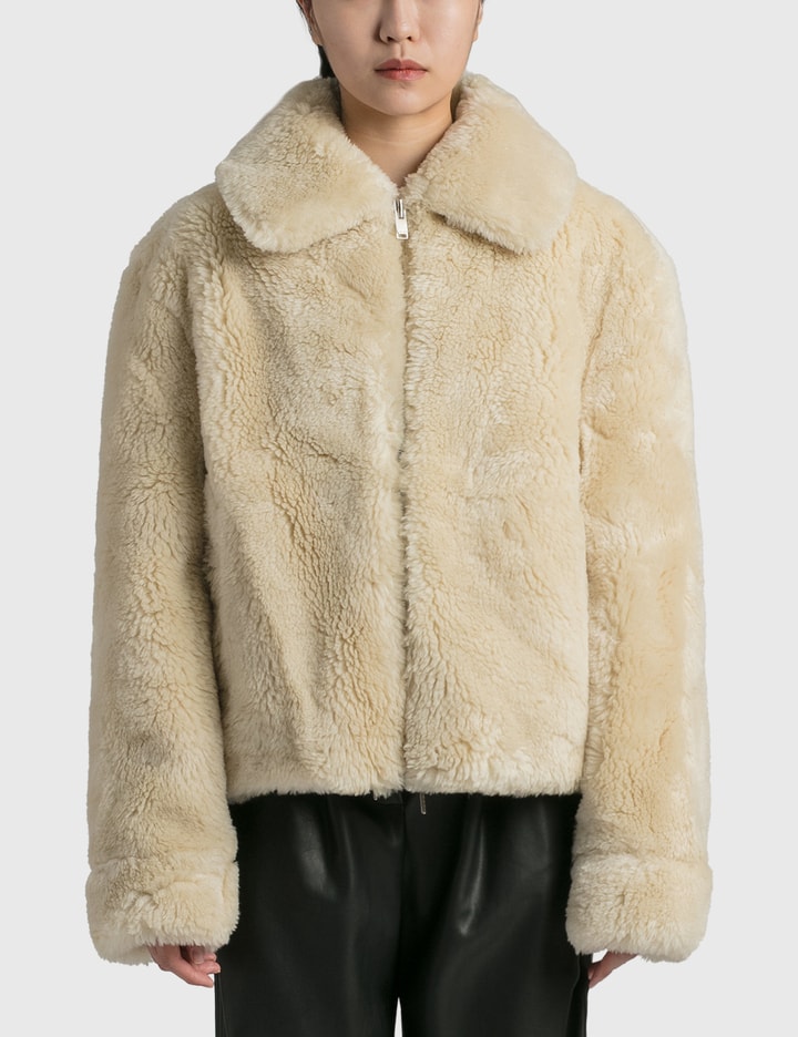 Wool Shearling Teddy Jacket Placeholder Image