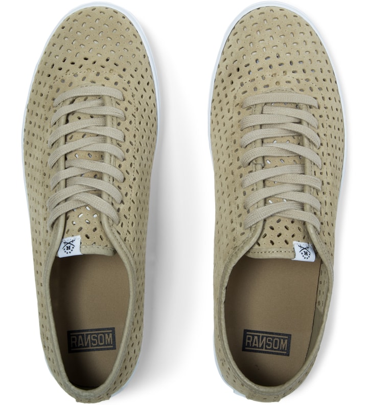 Tan Perf/White Strata Shoes Placeholder Image
