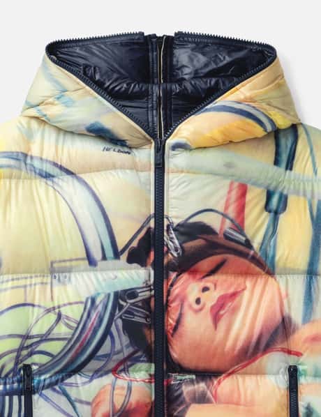 UC2E4203 Allover Print Zip Front & Back Down Jacket view 20
