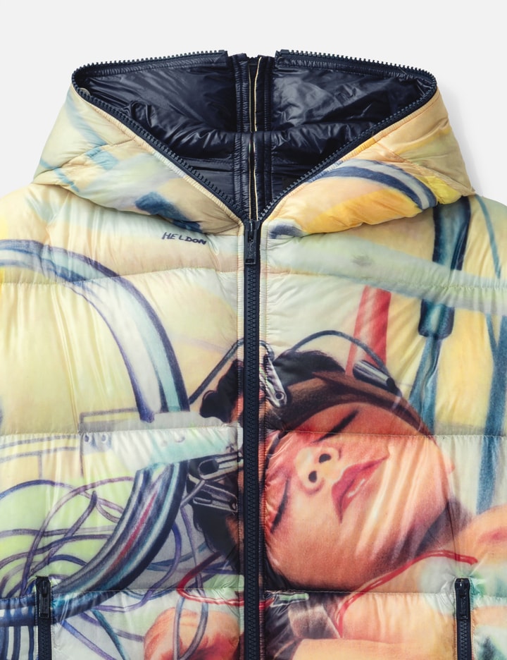 UC2E4203 Allover Print Zip Front & Back Down Jacket Placeholder Image