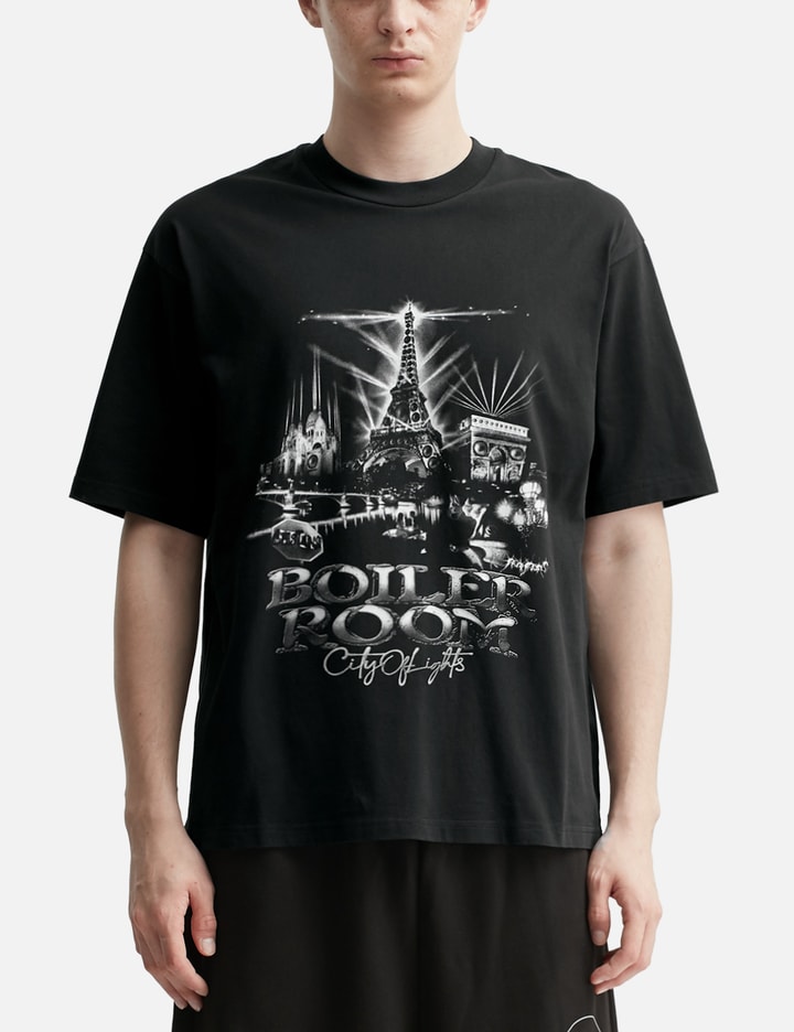 Boiler Room Paris City T-shirt In Black