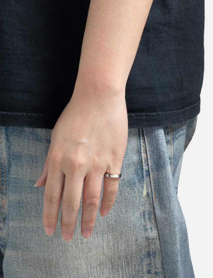 MM6 Maison Margiela Numeric Minimal Signature Ring