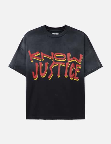 Barriers Worldwide Know Justice Know Peace T-shirt