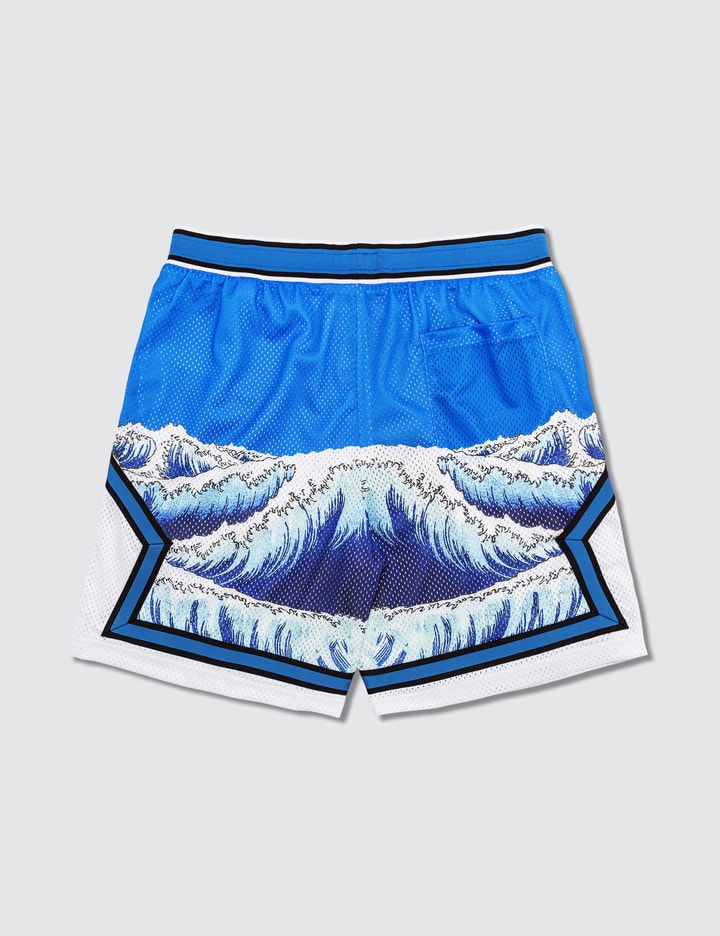 Great Wave Mesh Basketball Shorts Placeholder Image