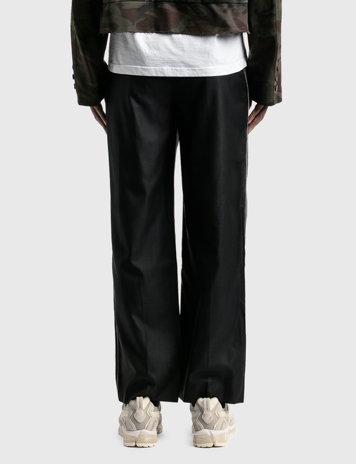 White Stitching Straight Pants Placeholder Image