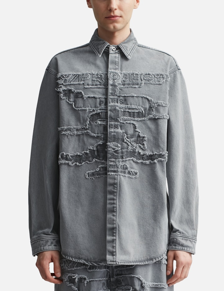 Paris' Best Patch Denim Shirt Placeholder Image