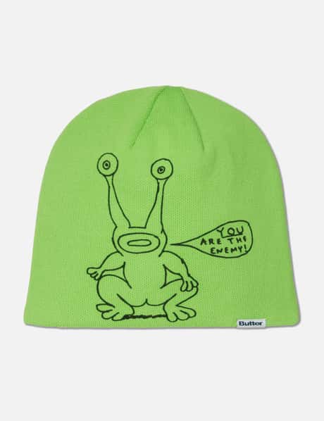 Frog beanie(ビーニー) two frogs ビーニー Knit Frog Beanie - Bullfrog