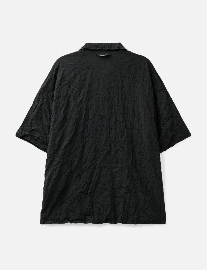 and wander Washer Pleated Open SS Shirt (M)