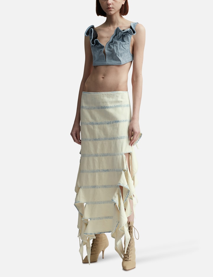 Scrunched Denim Bralette Placeholder Image